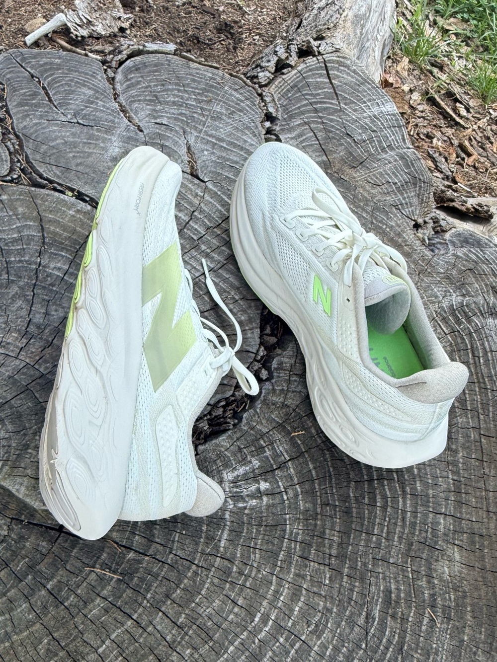 New Balance Fresh Foam X 1080v13 Moonrock Bleached Lime Glo Men's Shoe size 12